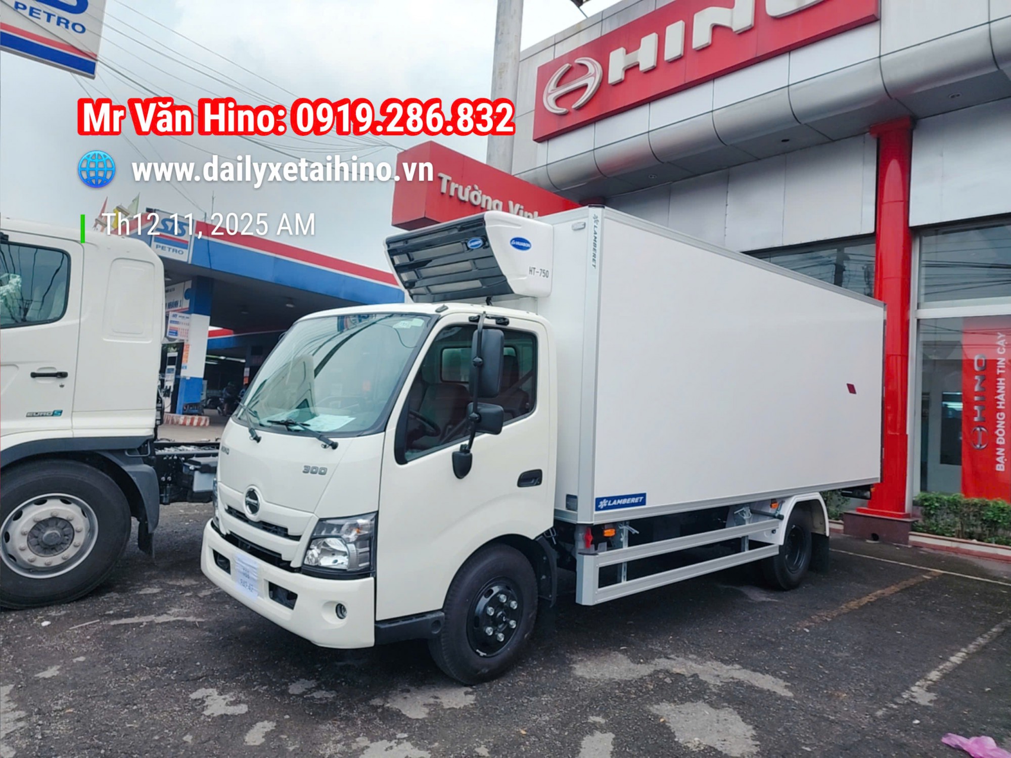 Hino 3,5 tấn Thùng Đông Lạnh